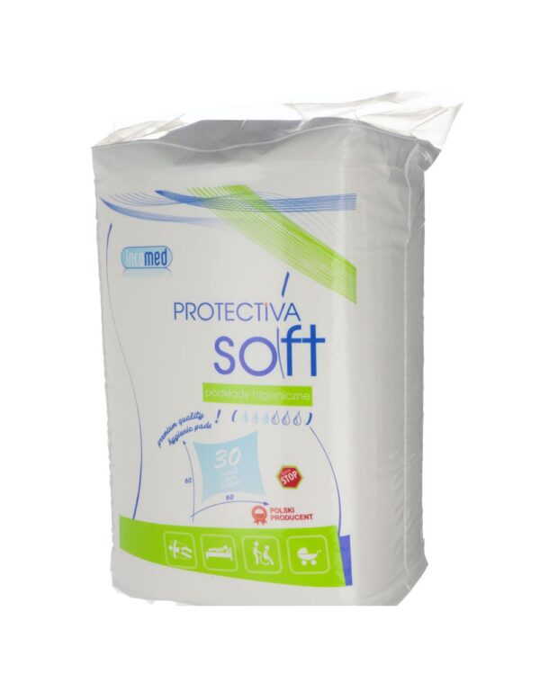Мягкая впитывающая прокладка Protectiva Soft 60 х 60 см, 30 шт.